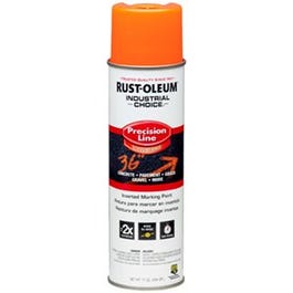 Industrial Choice Precision Line Marking Spray Paint, APWA Orange, 17-oz.