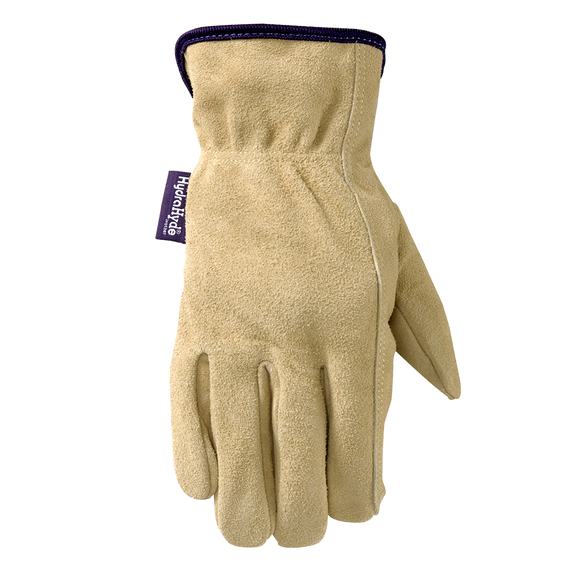 Women’s HydraHyde Split Leather Work Gloves (Large)