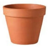 Clay Planter, Terra Cotta, 18-In.