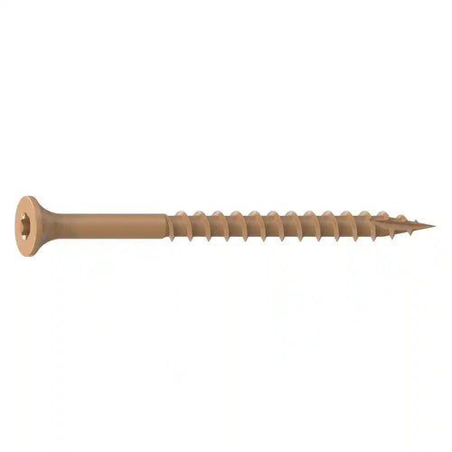 National Nail 2 in. #8 ProTech Tan Premium Star Drive Bugle-Head Deck Screws (100-Count)