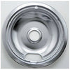 Electric Range Drip Pan, A Series Plug-In Element, Chrome, 8-In.