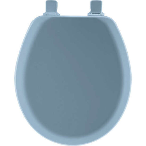 Mayfair by Bemis Cameron® Round Enameled Wood Toilet Seat Never Loosens Removes for Cleaning