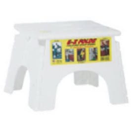 E-Z Fold Stepstool, White