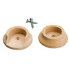 Waddell 408 Pole Socket, Hardwood ~ 1.375