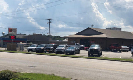 Loris LocationExterior of our Loris location showcasing store entrance and parking area.