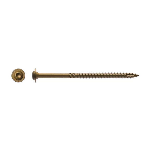 Big Timber Corrosion-Resistant Round Washer Head Screws #15 x 3”