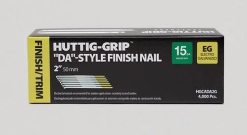 Huttig-Grip 15 gauge ”DA”-Style Angled Finish Nail