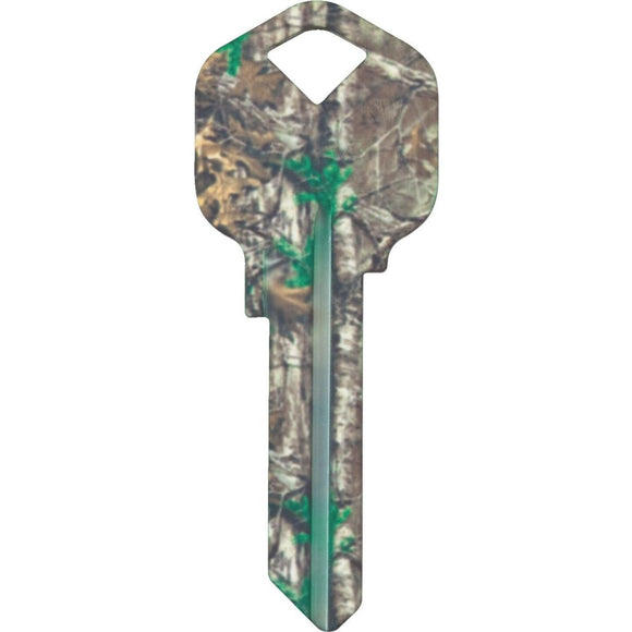 ILCO Kwikset Realtree Green Camo Design Decorative Key, KW1