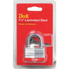 Do it 1-1/2 In. Wide Warded Steel Padlock