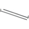 National 72 In. To 120 In. Adjustable Closet Rod, Chrome