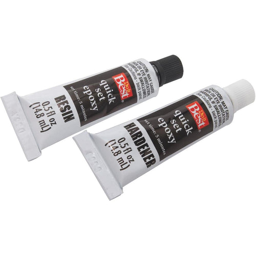 Do it Best 0.5 Oz. Quick Set Epoxy (2-Pack)