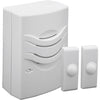 IQ America 2-Push Button Plug-In Wireless White Door Chime