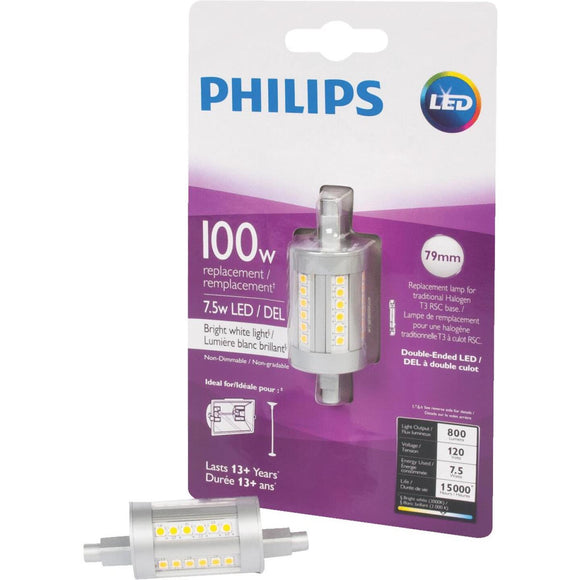 Philips 100W Equivalent Bright White T3 RSC Base LED Special Purpose Light Bulb