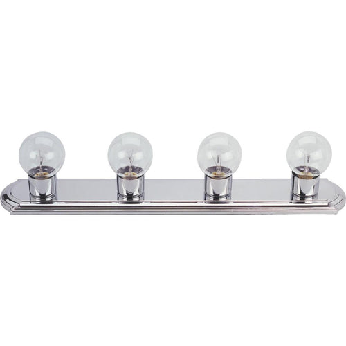 Home Impressions 4-Bulb Chrome Vanity Bath Light Bar