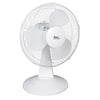 Best Comfort 12 In. 3-Speed White Oscillating Table Fan