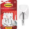 Command 3/4 In. x 1-5/8 In. Wire Adhesive Hook (9 Pack)