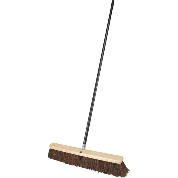 Do it Best 24 In. W. x 60 In. L. Metal Handle Pavement Plus Push Broom