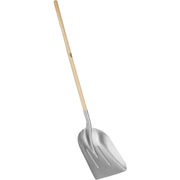 Do it Best 45 In. Wood Handle Aluminum Scoop Shovel