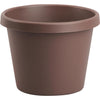 Bloem 6 In. Dia. Chocolate Poly Classic Flower Pot