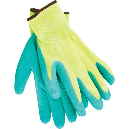 Do it Men's Large Grip Latex Coated Glove, Green