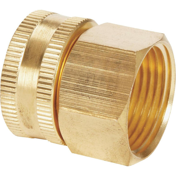 Best Garden 3/4 In. FNH x 3/4 In FNPT Brass Swivel Hose Connector