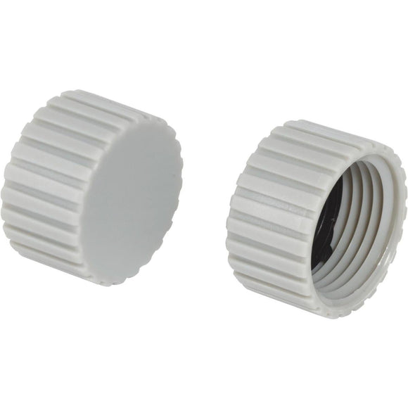 Best Garden Poly 5/8 In. Hose End Cap (2-Pack)