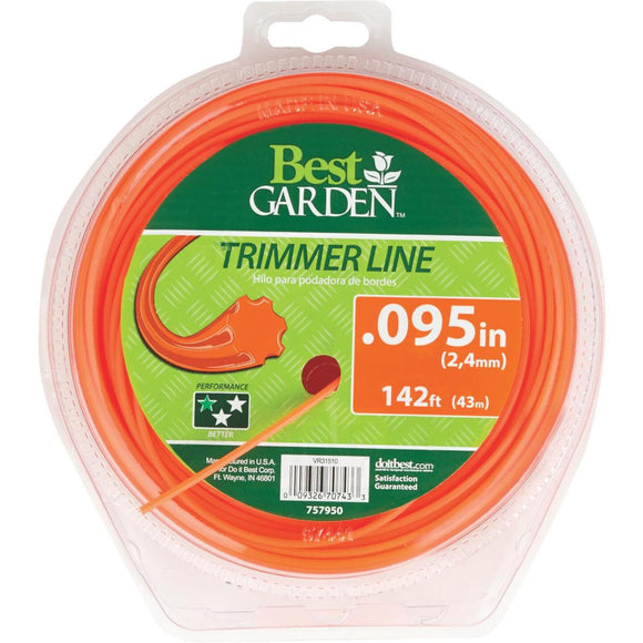 Best Garden 0.095 In. x 142 Ft. 7-Point Trimmer Line