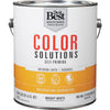 Do it Best Color Solutions Latex Self-Priming Eggshell Interior Wall Paint, Bright White, 1 Gal.