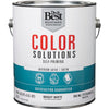 Do it Best Color Solutions Latex Self-Priming Satin Interior Wall Paint, Bright White, 1 Gal.