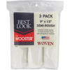 Best Look By Wooster 9 In. x 1/2 In. Premium Woven Fabric Roller Cover (3-Pack)