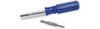 Lutz 6-in-1 Screwdriver Chrome Vanadium Steel Blade