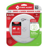 First Alert SMCO210 Sealed 10-Year Battery Combo Smoke and CO Alarm with Slim Profile Design