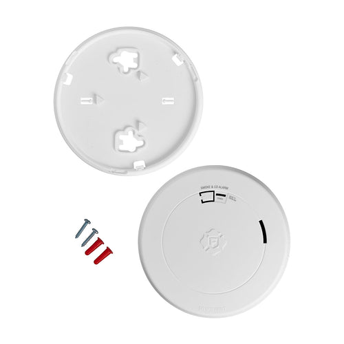 First Alert SMCO210 Sealed 10-Year Battery Combo Smoke and CO Alarm with Slim Profile Design