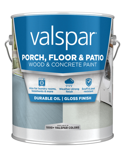 Valspar® Oil Porch, Floor & Patio Paint 1 Gallon Light Gray