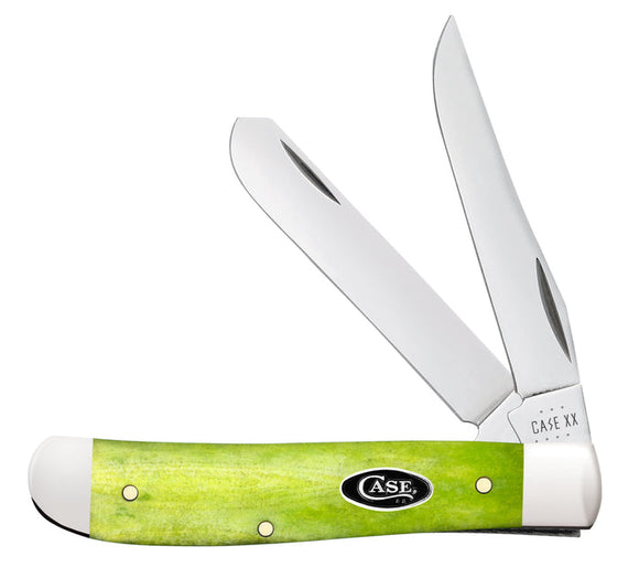 Case Smooth Green Apple Bone Mini Trapper (Green Apple Bone)