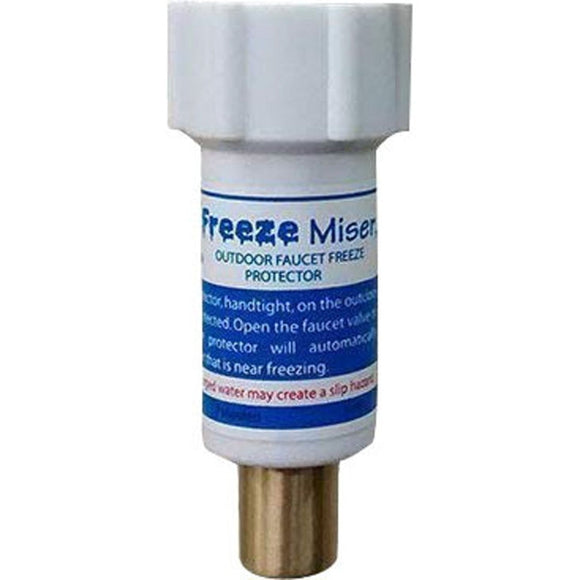 Freeze Miser Plastic Outdoor Faucet Freeze Protector